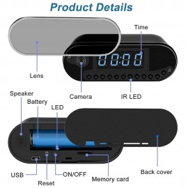 Hidden Camera Clock 1080p